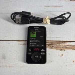 Sony Walkman NWZ-E436F 4GB Digital Media Player Black